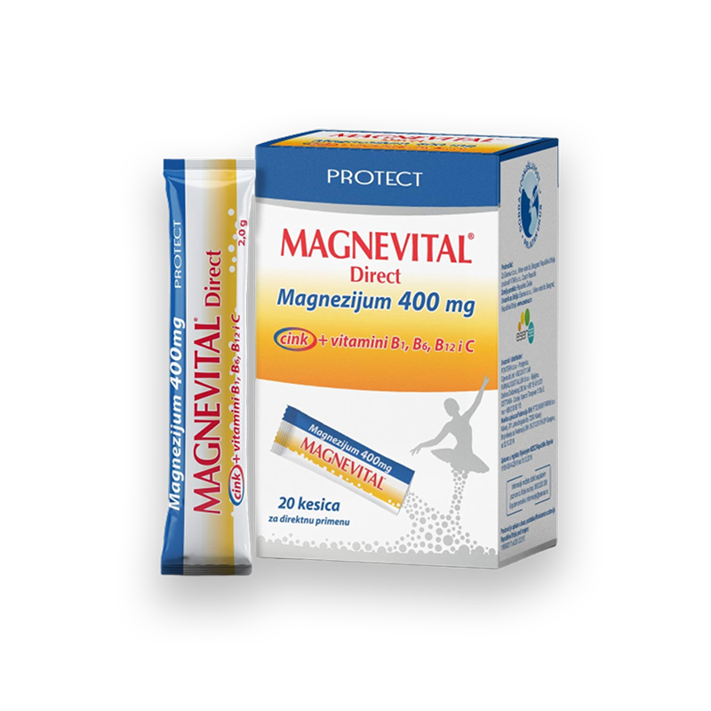 Magnevital magnezijum 400mg direkt