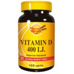 Natural Wealth Vitamin D3 400 i.j.