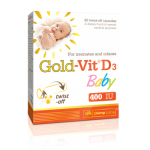 Gold-Vit D3 Baby twist off cps. a 30