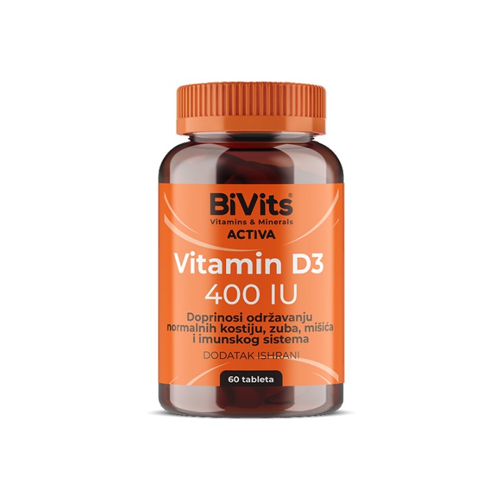 BiVits activa Vitamin D3 400IU